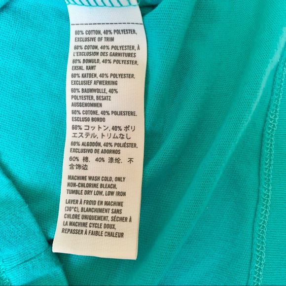 🍍 Hollister teal graphic logo t-shirt size S - Picture 5 of 5